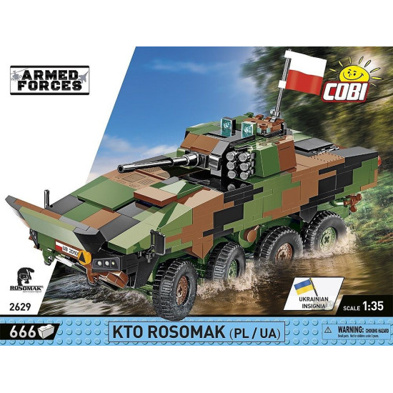 Klocki KTO Rosomak 666 klocków