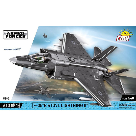 Klocki F-35B Stovl Lightning II 610 klocków