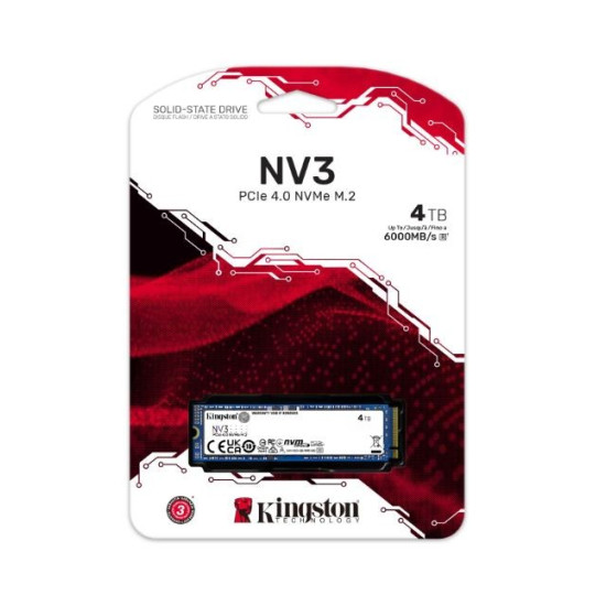Dysk SSD NV3 4TB M.2 2280 PCI-e 4.0 NVMe 6000/5000 