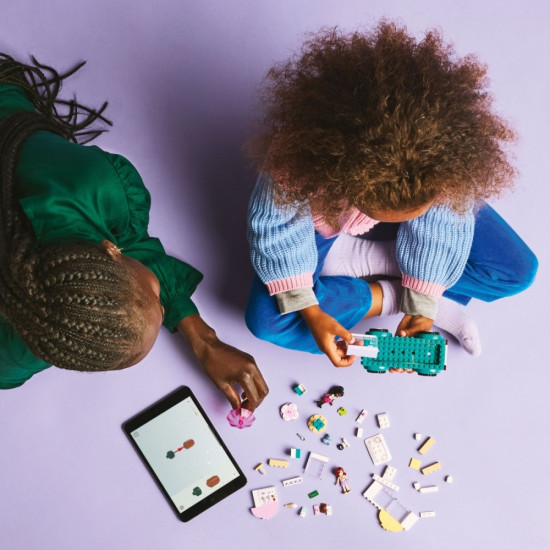 Klocki Friends 42644 Furgonetka z lodami w mieście Heartlake 