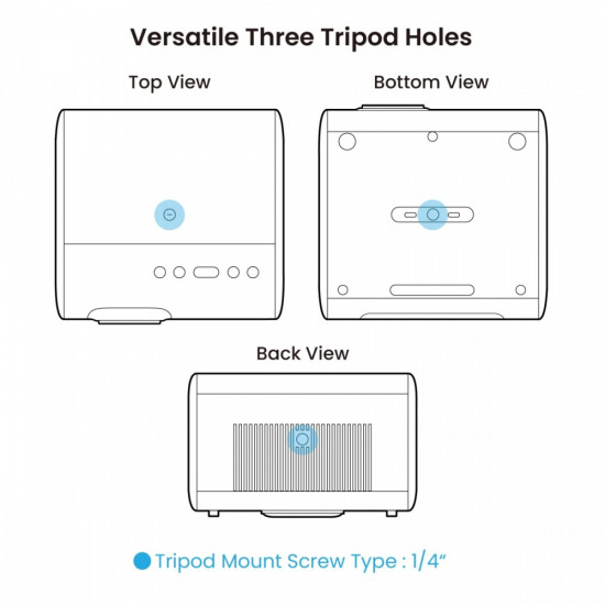 Projektor GP520 4K LED 2600ansi/4K/HDMI 