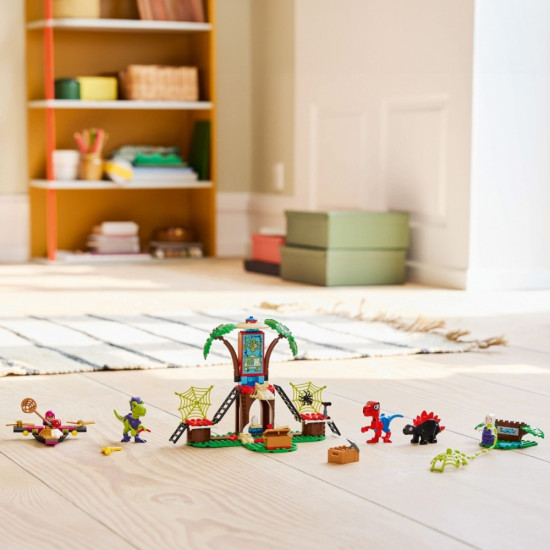 Klocki SPIDEY 11200 Bitwa Spidey'ego i Gobby'ego przy domku na drzewie 