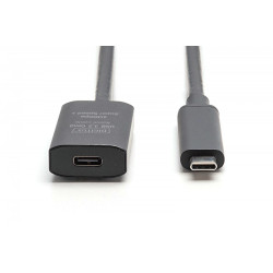 Kabel przedłużający aktywny USB-C - USB-C, USB 3.2 Gen2, 10Gbps, 5m 