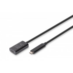 Kabel przedłużający aktywny USB-C - USB-C, USB 3.2 Gen2, 10Gbps, 5m 