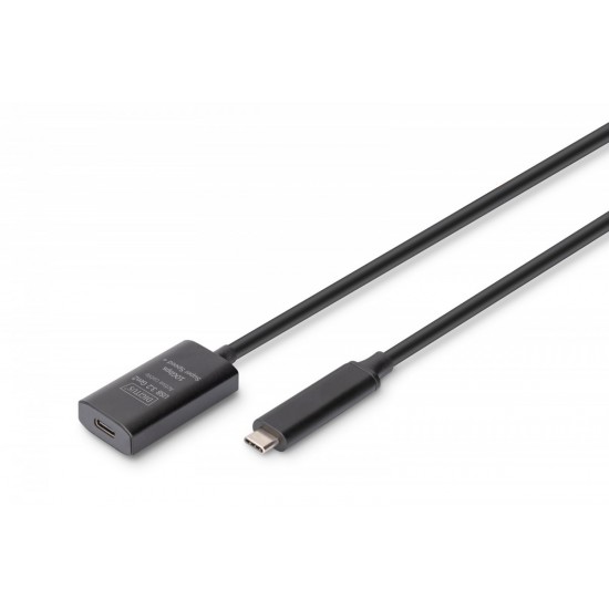 Kabel przedłużający aktywny USB-C - USB-C, USB 3.2 Gen2, 10Gbps, 5m 
