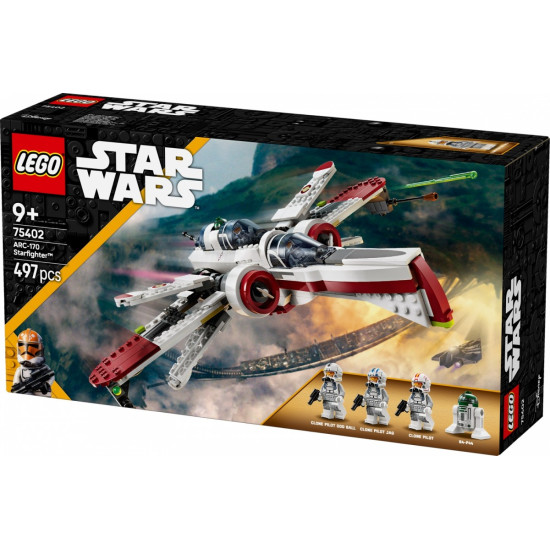 Klocki Star Wars 75402 Myśliwiec ARC-170 