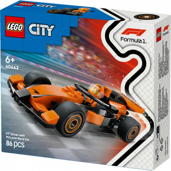 Klocki City 60442 F1 Kierowca i bolid McLaren 