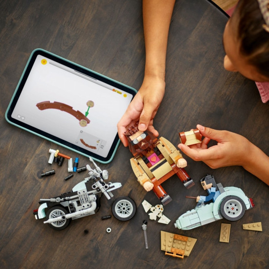 Klocki Harry Potter 76443 Przejażdżka motocyklowa Hagrida i Harry'ego 