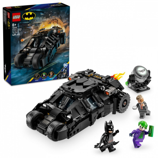 Klocki Super Heroes 76303 Tumbler Batmana kontra Dwie Twarze i Joker 