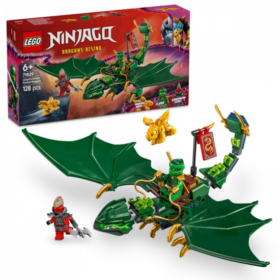Klocki Ninjago 71829 Zielony leśny smok Lloyda 