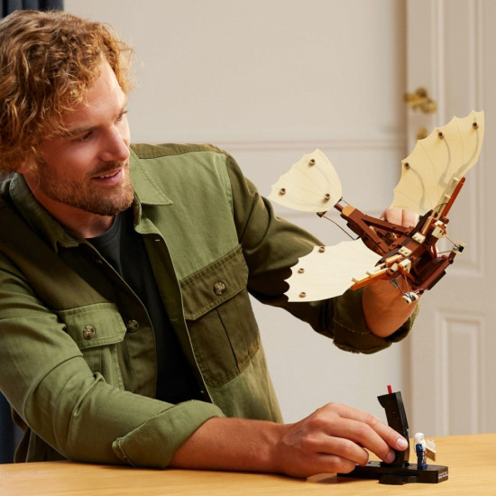 Klocki Icons 10363 Maszyna latająca Leonarda da Vinci 