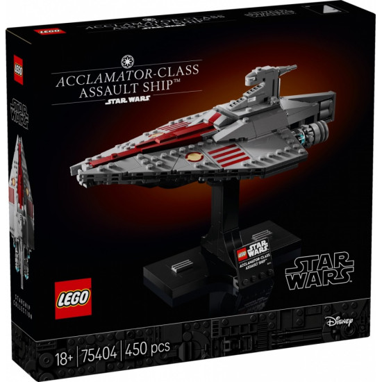 Klocki Star Wars 75404 Krążownik szturmowy typu Acclamator