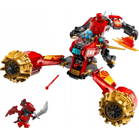 Klocki Ninjago 71830 Burzowy jeździec-mech Kaia 