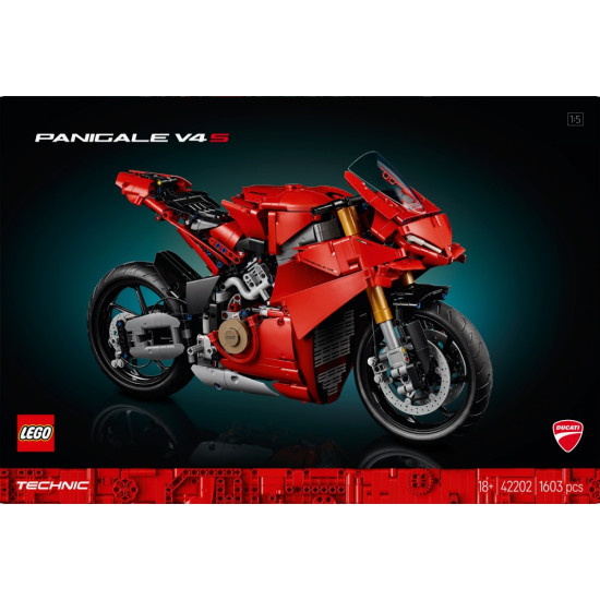 Klocki Technic 42202 Motocykl Ducati Panigale V4 S 