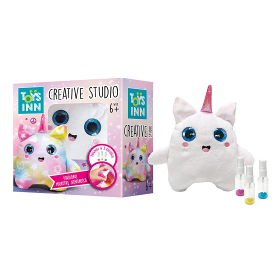 Maskotka do kolorowania Spray Day Jednorożec