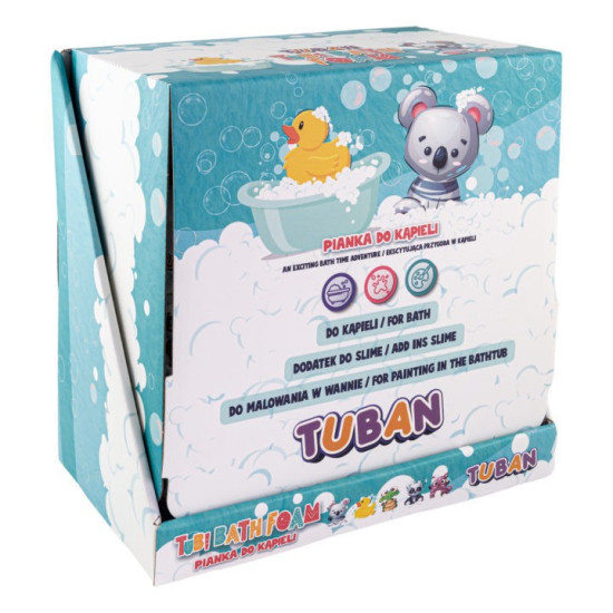 Tubi Pianki mix 200 ml Display 15 sztuk