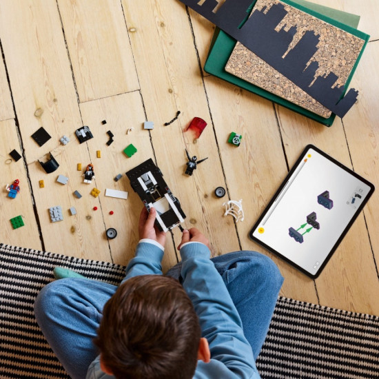 Klocki Super Heroes 76309 Spider-Man kontra muscle car Venoma 