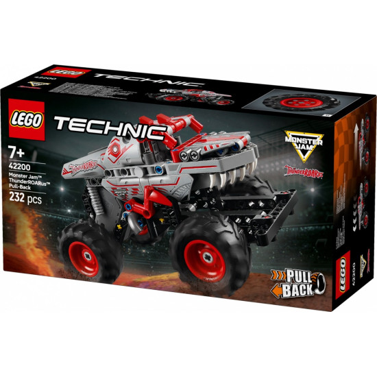 Klocki Technic 42200 Monster Jam ThunderROARus z napędem typu pull-back 