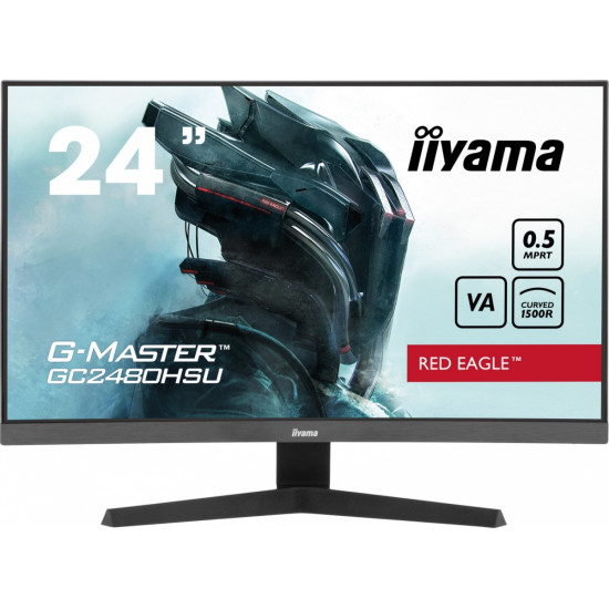 Monitor 24 cale GC2480HSU-B1,VA,180HZ,1500R,USBx2,0,5ms,300cd 