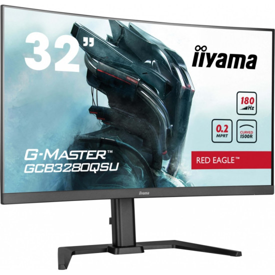 Monitor 32 cale GCB3280QSU-B2,VA,QHD,180Hz,1500R,0.2ms,4xUSB,350cd 