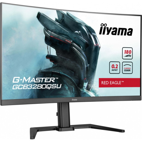 Monitor 32 cale GCB3280QSU-B2,VA,QHD,180Hz,1500R,0.2ms,4xUSB,350cd 