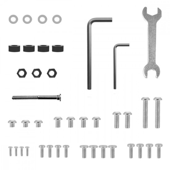 Stand wózek do monitora CPU na kółkach MC-793 W Biały 