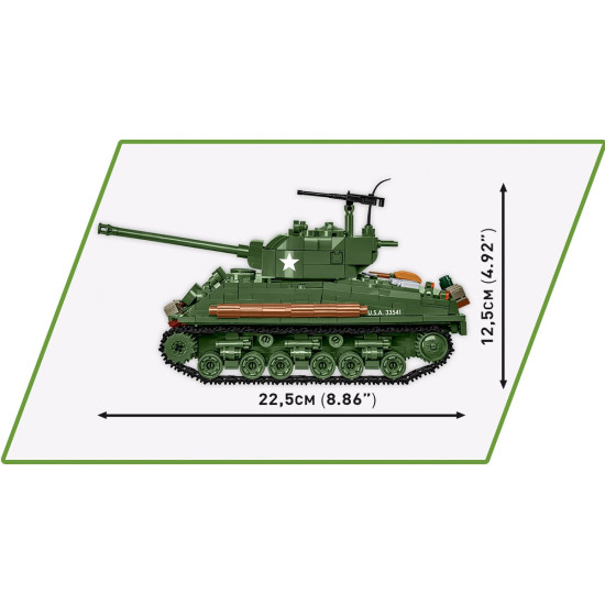 Klocki Sherman M4A2E8 865 klocków 