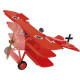Klocki Fokker DR.1 Czerwony Baron 221 klocków 