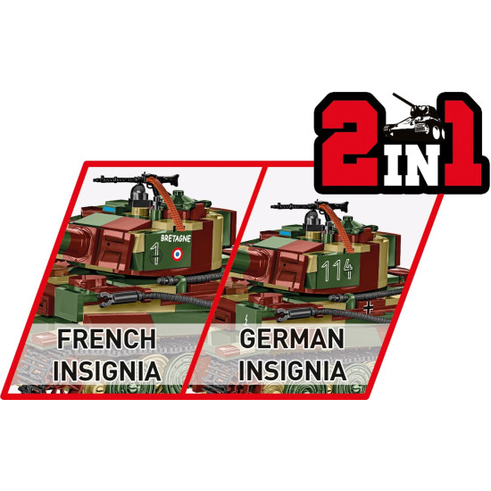 Klocki Pz.Kpfw. VI Tiger Ausf. E 870 klocków 