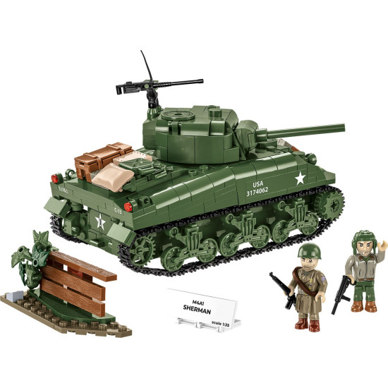 Klocki M4A1 Sherman 663 klocki 
