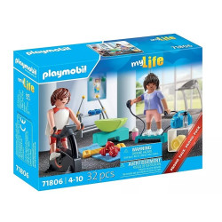 Zestaw z figurkami My Life 71806 Trening fitness 