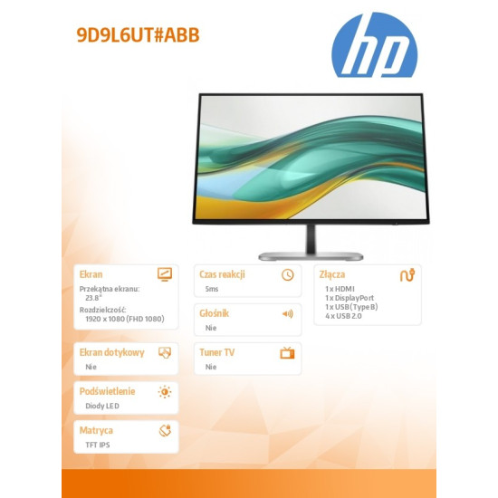 Monitor S5 Pro 524pf FHD MNTR         9D9L6UT#ABB 