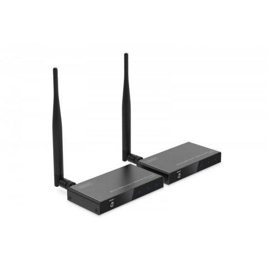Przedłużacz/Extender splitter HDMI bezprzewodowy 100m 1080p 60Hz FHD 5GHz HDCP 1.3 (zestaw)