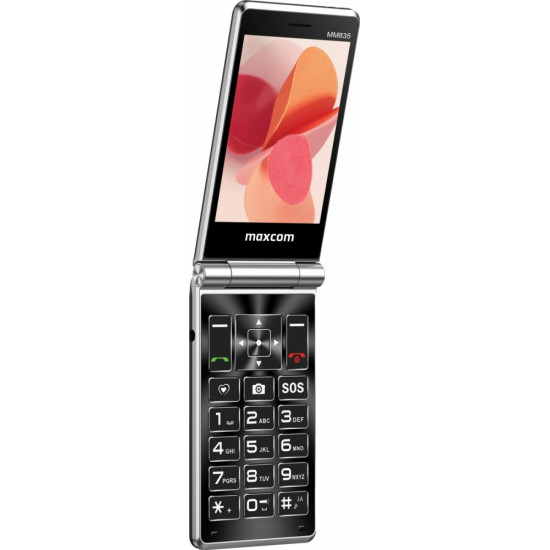 Telefon MM 835 4G dual Czarny 
