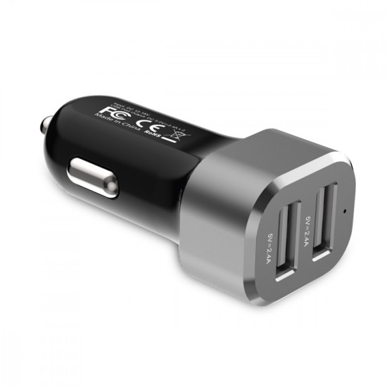 Ładowarka samochodowa Power Car Charger 24W - 2xUSB 2.4A