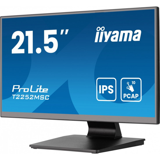 Monitor 22 cale T2252MSC-B2AG 10 PKT. POJ,IPS,HDMI,DP,2x1W,7H,2xUSB,  AG-(Anti Glare) 