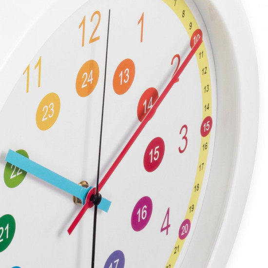 Zegar ścienny Easy learning sal 30cm 