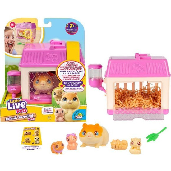Figurka Little Live Pets - Mama Surprise Mini chomik