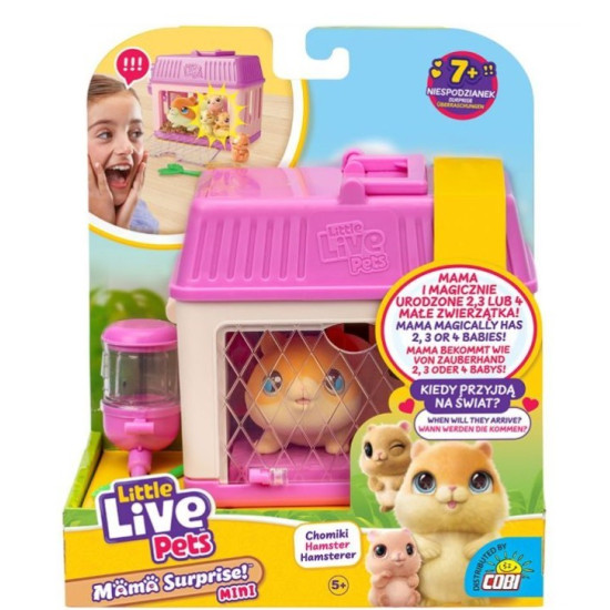 Figurka Little Live Pets - Mama Surprise Mini chomik