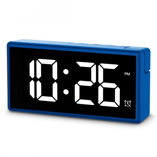 Budzik elektroniczny Ibiza Niebieski 