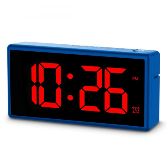 Budzik elektroniczny Ibiza Niebieski 