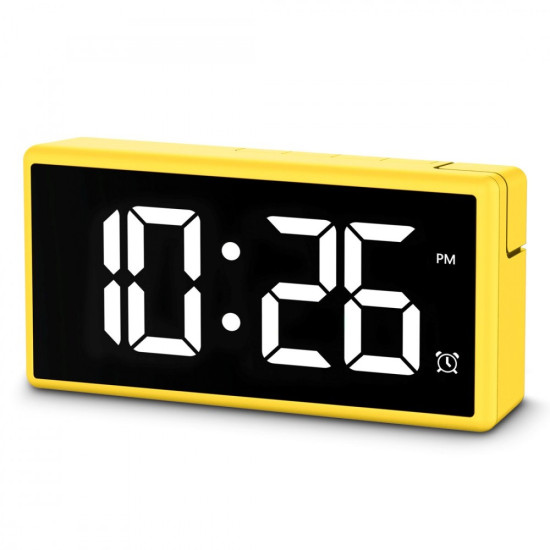 Budzik elektroniczny Ibiza Żółty 