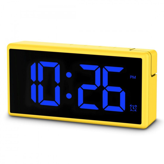 Budzik elektroniczny Ibiza Żółty 