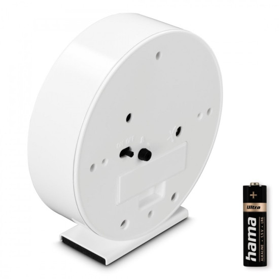 Budzik Skye 11,3cm Biały 