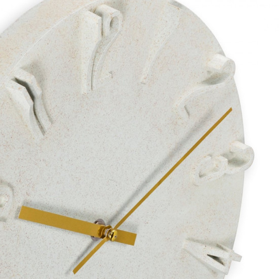 Zegar ścienny 30cm Corfu Beżowy 