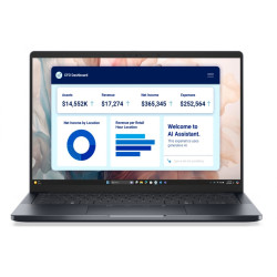 Laptop Dell Pro 14 Premium PA14250 W11P Ultra 5 238V/32GB/512GB CL35/14.0 FHD+/Arc/FgrPr/Cams&Mic/WLAN+BT/BcklKb/3C/vPro/3YPS Magnesium