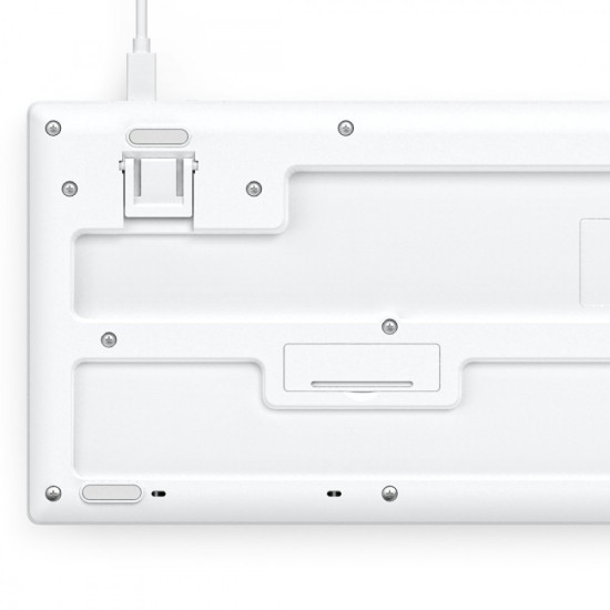 Klawiatura CK-200 przewodowa Biała 