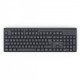 Klawiatura WK-200 bezprzewodowa Czarna 