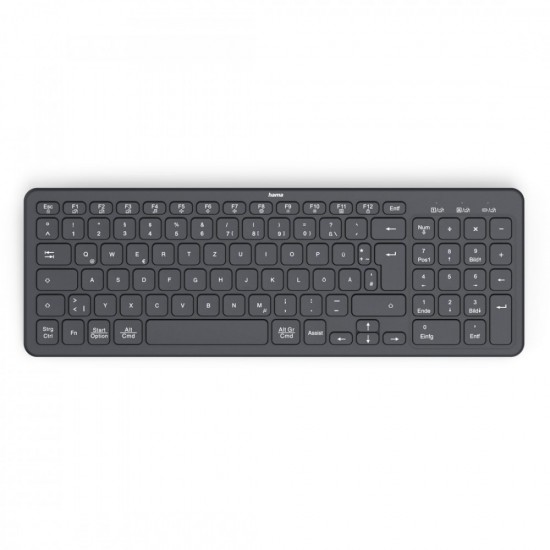 Klawiatura WK-300 bezprzewodowa Czarna 
