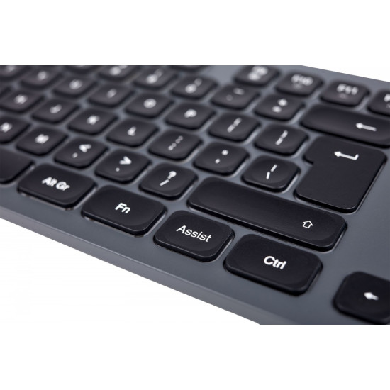 Klawiatura CK-400 przewodowa Czarno-szara 